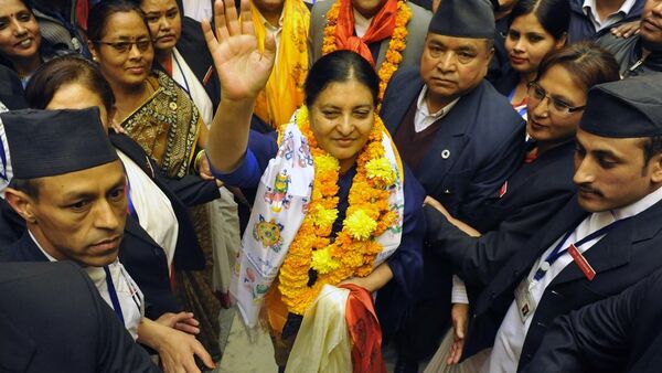 Nepal'in ilk kadın Cumhurbaşkanı Bidhya Devi Bandari - Sputnik Türkiye