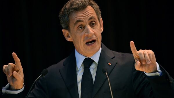 Fransa'nın eski Cumhurbaşkanı ve Cumhuriyetçiler Partisi lideri Nicolas Sarkozy - Sputnik Türkiye