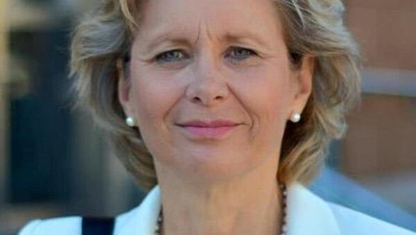 AGİT Seçim İzleme Grubu Sözcüsü İsveç Liberal Parti milletvekili Margareta Cederfelt - Sputnik Türkiye
