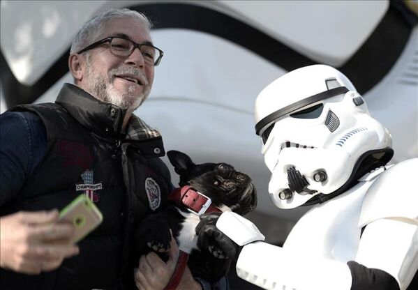 Star Wars karakterleri Madrid'de - Sputnik Türkiye