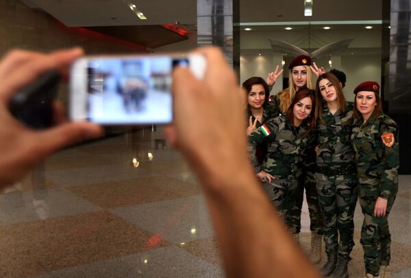 Kürt Kadın Savunma  Birliği - Sputnik Türkiye