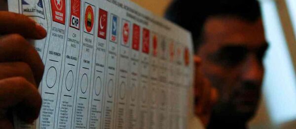 1 Kasım seçimleri - Sputnik Türkiye