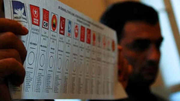 1 Kasım seçimleri - Sputnik Türkiye