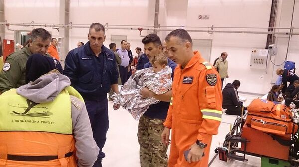 Güney Kıbrıs'ta tedavi altına alınan sığınmacıların sağlık durumlarının iyi olduğu açıklandı. - Sputnik Türkiye