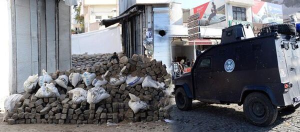 Diyarbakır Sur'da çatışma - Sputnik Türkiye