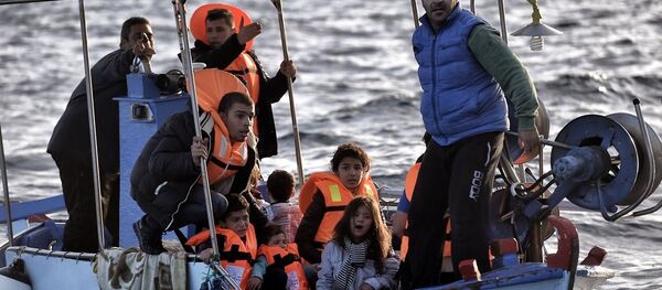 Yunanistan sığınmacı - Sputnik Türkiye