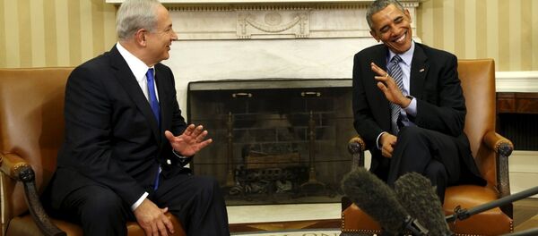 İsrail Başbakanı Benyamin Netanyahu- ABD Başkanı Barack Obama - Sputnik Türkiye