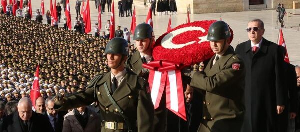 Atatürk, ölümünün 77. yılında Anıtkabir'de düzenlenen devlet töreniyle anıldı. - Sputnik Türkiye