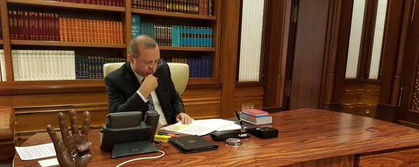 Cumhurbaşkanı Recep Tayyip Erdoğan - Sputnik Türkiye