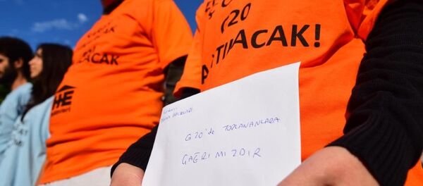 G20 Protesto - Sputnik Türkiye