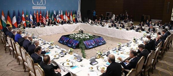 G20 çalışma yemeği G20 çalışma yemeği - Sputnik Türkiye