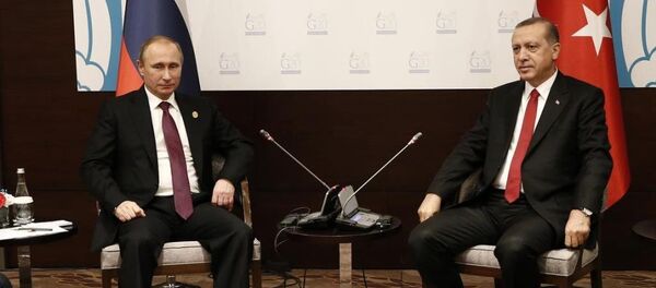 Vladimir Putin - Recep Tayyip Erdoğan - Sputnik Türkiye