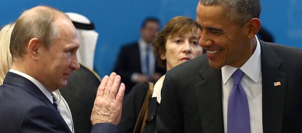 Barack Obama - Vladimir Putin Barack Obama - Vladimir Putin - Sputnik Türkiye