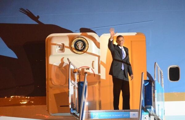 Barack Obama Antalya'dan ayrıldı - Sputnik Türkiye