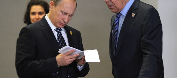 Vladimir Putin - Sergey Lavrov - Sputnik Türkiye