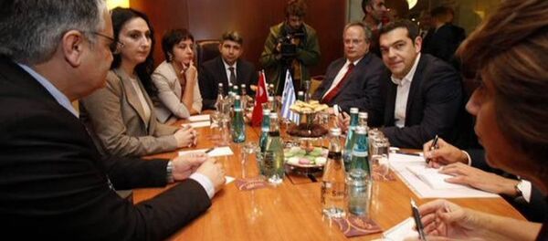 Çipras HDP heyetiyle - Sputnik Türkiye