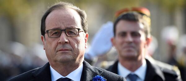 Fransa Cumhurbaşkanı François Hollande - Fransa Başbakanı Manuel Valls - Sputnik Türkiye
