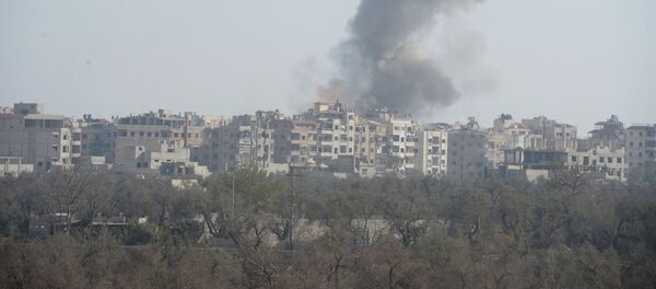 Suriye ordusunun Şam'ın Duma ilçesindeki operasyonu - Sputnik Türkiye