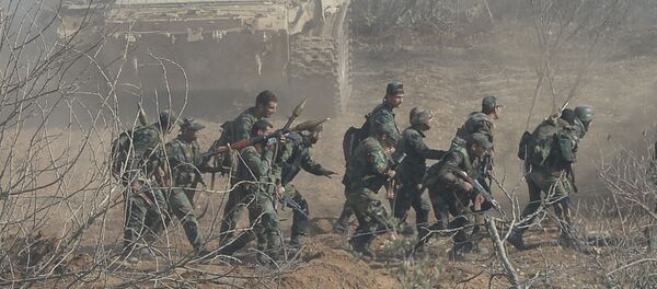 Suriye ordusunun Şam'ın Duma ilçesindeki operasyonu - Sputnik Türkiye