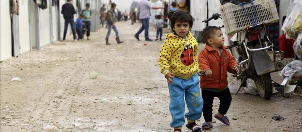 Lübnan'daki Suriyeli sığınmacıların kış çilesi - Sputnik Türkiye