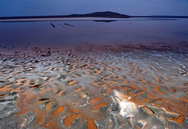 Kırım'daki Koyaş Gölü - Sputnik Türkiye