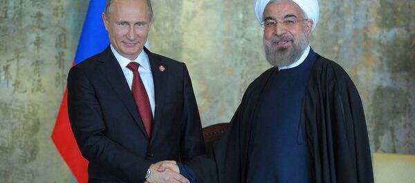 Vladimir Putin - Hasan Ruhani Vladimir Putin - Hasan Ruhani - Sputnik Türkiye
