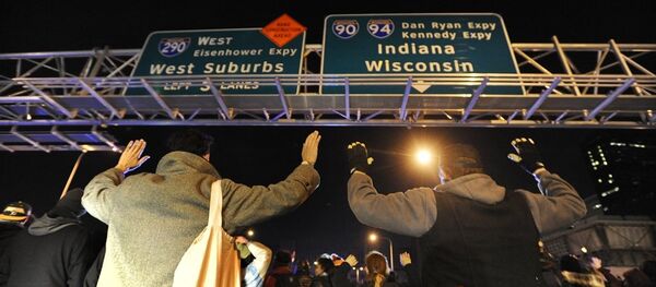 Laquan McDonald - ABD polis şiddeti protestosu - Sputnik Türkiye