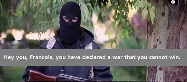 IŞİD Fransa lideri Hollande'ı yayınladığı videoyla tehdit etti - Sputnik Türkiye