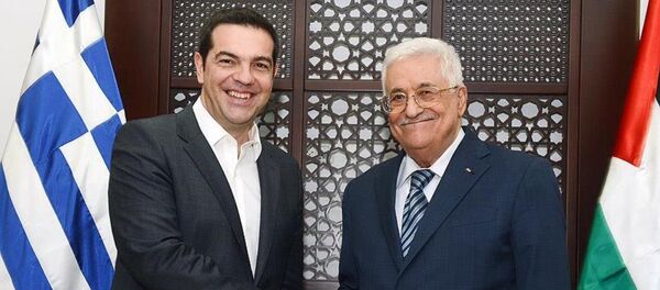 Aleksis Çipras-Mahmud Abbas Aleksis Çipras-Mahmud Abbas - Sputnik Türkiye