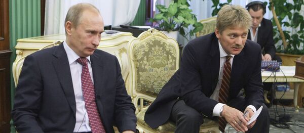 Rusya Devlet Başkanı Vladimir Putin - Kremlin Sözcüsü Dmitriy Peskov - Sputnik Türkiye