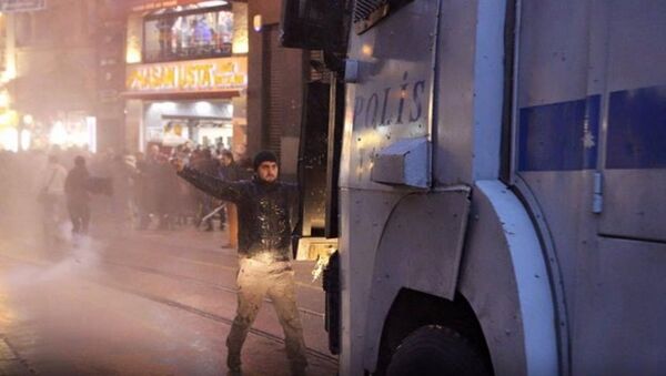 İstanbul'daki Tahir Elçi eylemine polis müdahalesi - Sputnik Türkiye