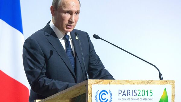 Rusya Devlet Başkanı Vladimir Putin, İklim Zirvesi'nde konuştu. - Sputnik Türkiye