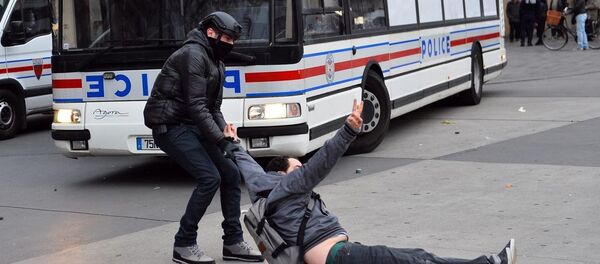 Fransa'da İklim Zirvesi protestosu - Sputnik Türkiye