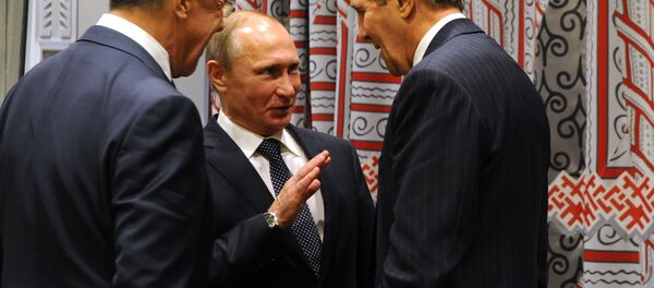 Vladimir Putin - Sergey Lavrov - John Kerry Vladimir Putin - Sergey Lavrov - John Kerry - Sputnik Türkiye