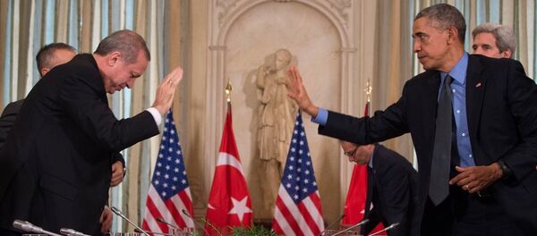 ABD Başkanı Barack Obama - Cumhurbaşkanı Recep Tayyip Erdoğan - Sputnik Türkiye