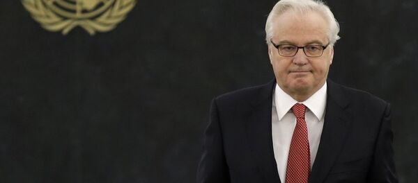 Rusya’nın BM Daimi Temsilcisi Vitaliy Çurkin Rusya’nın BM Daimi Temsilcisi Vitaliy Çurkin - Sputnik Türkiye