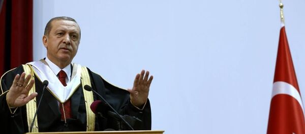 Cumhurbaşkanı Recep Tayyip Erdoğan, Katar'da - Sputnik Türkiye