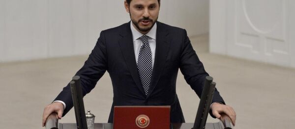 Enerji ve Tabii Kaynaklar Bakanı Berat Albayrak - Sputnik Türkiye