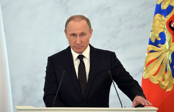 Putin, Federal Meclis'e hitap etti. - Sputnik Türkiye