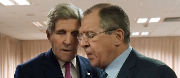 Sergey Lavrov - John Kerry Sergey Lavrov - John Kerry - Sputnik Türkiye