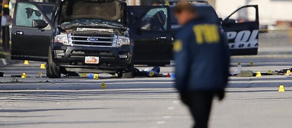 San Bernardino silahlı saldırı - Sputnik Türkiye