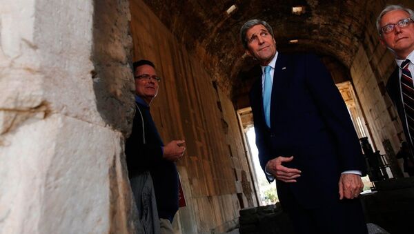 ABD Dışişleri Bakanı John Kerry Atina'da - Sputnik Türkiye