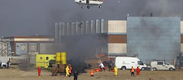 Hazar Denizi, patlama tatbikatı - Sputnik Türkiye