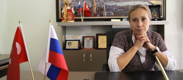 Rus Sanat ve Kültür Derneği Başkanı İrina Balcı - Sputnik Türkiye