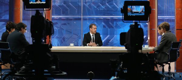 Rusya Başbakanı Dimtriy Medvedev - Sputnik Türkiye