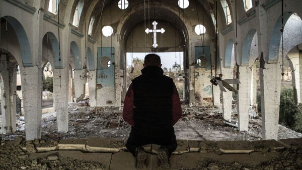 IŞİD’den kurtarılan Hristiyan köyleri - Sputnik Türkiye