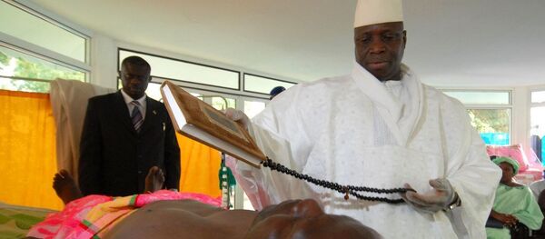 Gambiya Devlet Başkanı Yahya Jammeh - Sputnik Türkiye