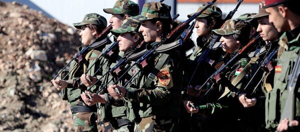 Suriyeli Peşmergeler - Sputnik Türkiye