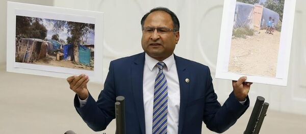 CHP İzmir milletvekili Özcan Purçu, TBMM Genel Kurul çalışmalarına katılarak bir konuşma yaptı. - Sputnik Türkiye