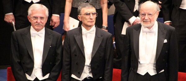 Nobel Kimya Ödülü kazanan Türk bilim adamı Aziz Sancar - Sputnik Türkiye